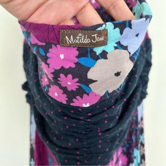 Matilda Jane Purple Floral Maxi Dress - Picture 5 of 12